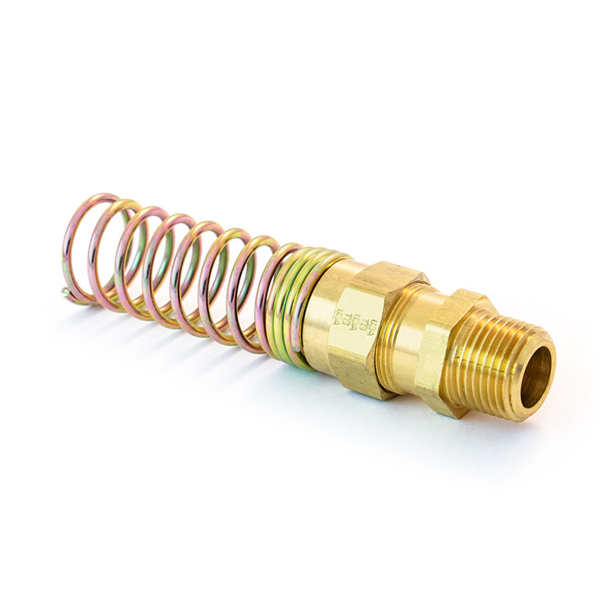 RB68SG-6-8 MALE HOSE CONNECTOR W/SPRING - Power TruckPro USA